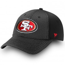 Men's San Francisco 49ers NFL Pro Line by Fanatics Branded Black Made2Move Alpha Adjustable Hat 2854305